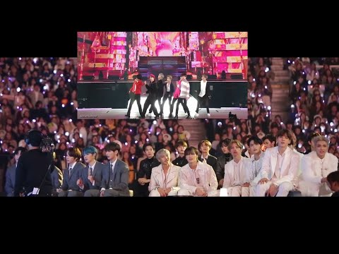 IDOLS reaction to BTS [방탄소년단] (Boy With Luv) MAMA 2019