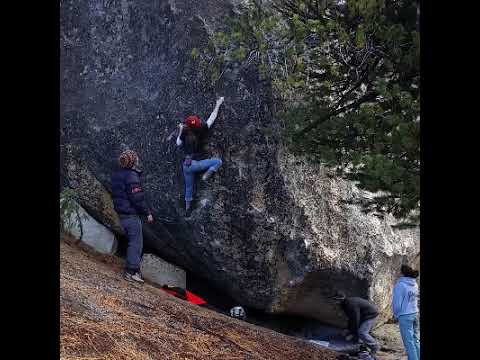 Beta Video for climb Captain's Junk v6, Black Mountain