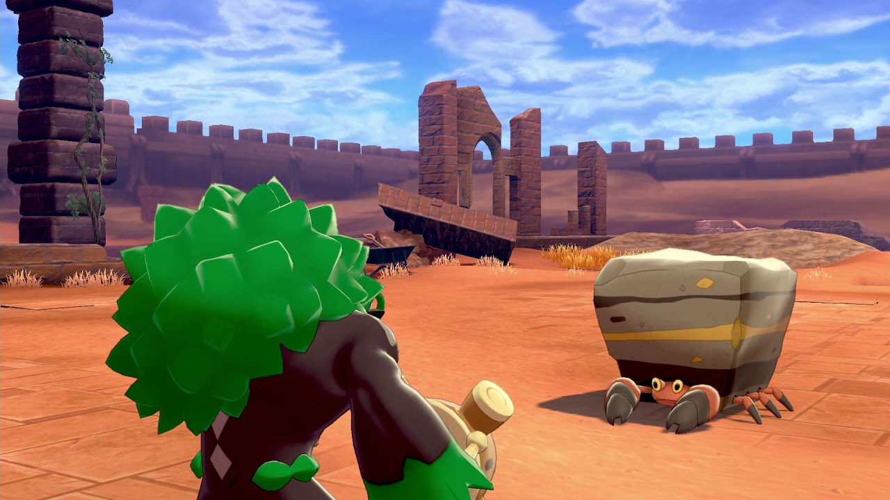 pokemon shield finding TM43 brick break