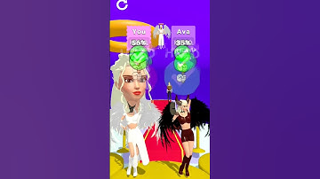 build a Queen 👑 game level 2 ll #gaming #funny #ytshorts #shorts