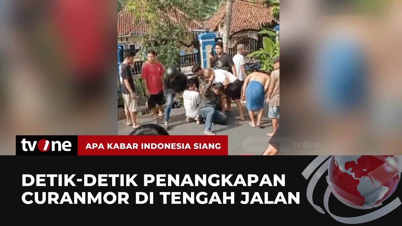 Video Amatir Detik-detik Penangkapan Dua Pelaku Curanmor Viral | AKIS tvOne