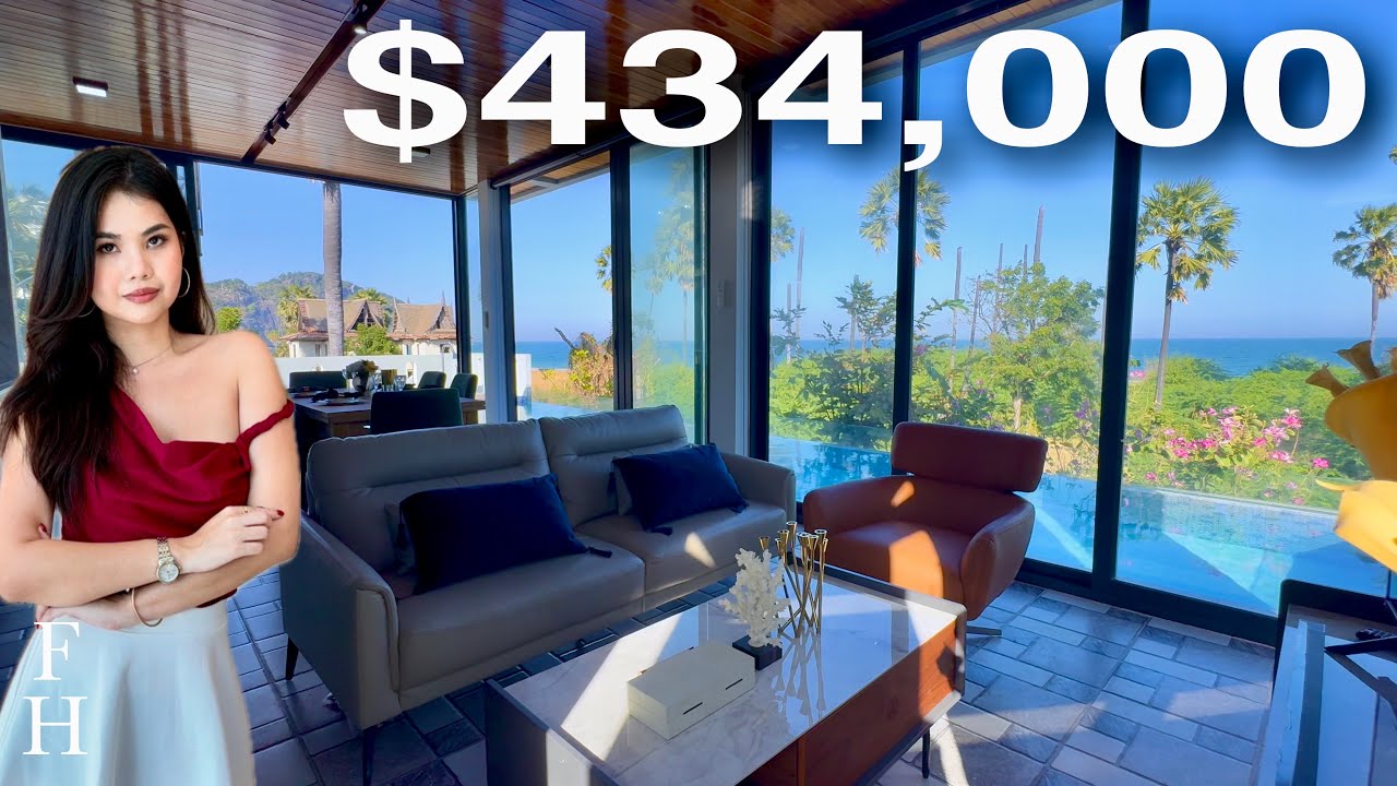 14,000,000 THB ($434,000) Sea View Villa in Hua Hin, Thailand
