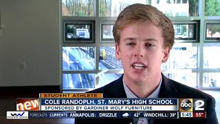 Student Athlete of the Week Cole Randolph
