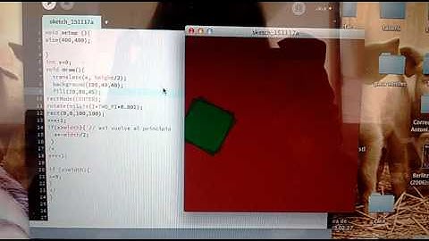 Processing animación