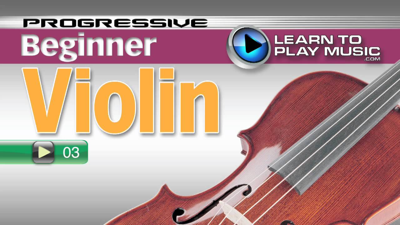Ex003 Beginner Violin Lessons ~ Progressive - YouTube
