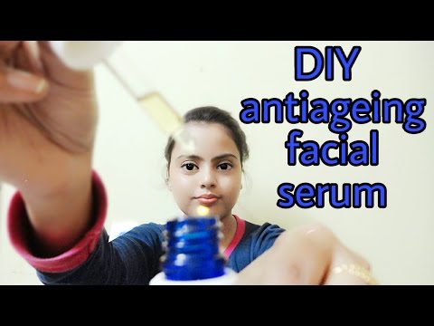 DIY Anti ageing Facial Serum for oily and Acne Prone Skin | dupe of  body shop facial oil