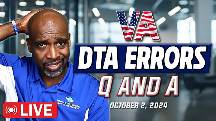 VA Disability Claim Duty To Assist (DTA) Errors and Live Q & A Session