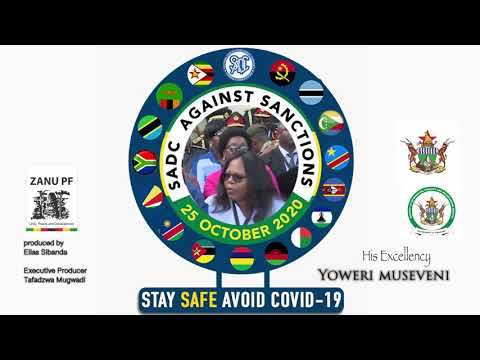 His Excellency President Y Museveni against Zimbabwe sanctions
