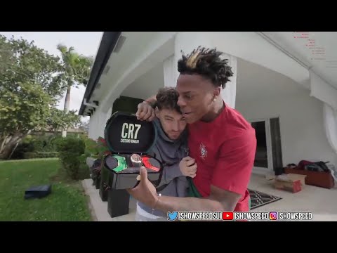 Adin Ross Gifts Speed $500,000 Ronaldo Watch