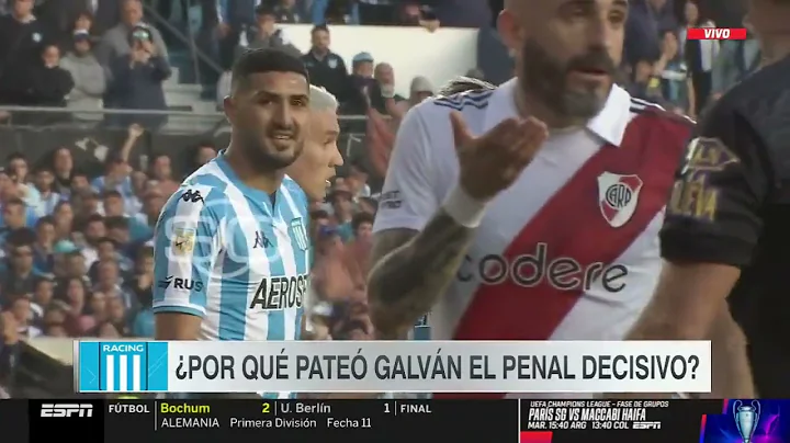 La historia detrs del penal de Racing pateado por ...