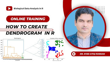 "How to Create a Dendrogram in R | Hierarchical Clustering Tutorial (25th Batch)"