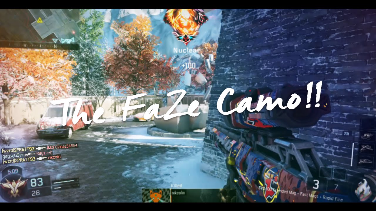 The New FaZe Camo!!