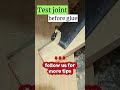 How to test wood joints like a pro #woodworking #carpentry #technique