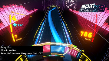 Spin Rhythm XD Custom Chart | Toby Fox - Black Knife