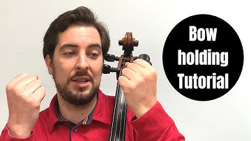 Cello lesson #3 - Bow Holding | Ilia Laporev