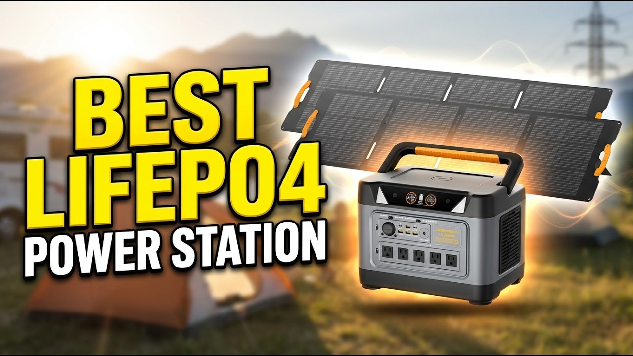Лучшие LiFePO4 электростанции 2026 года: 9 лучших вариантов для резервного питания дома, кемпинга...