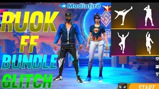 كلتش فري فاير سكن RUOK FF/glitch free fire skn RUOK FF