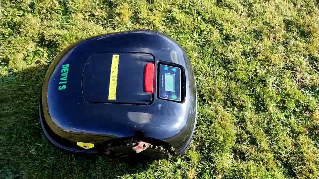 DEVVIS Robot Lawn Mower E1600T Testing YouTube