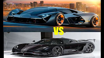 woww 2018 lamborghini terzo vs koneigsegg agura