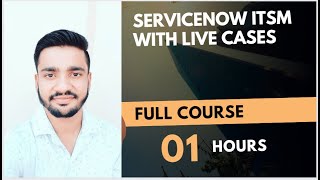 ServiceNow IT Service Management Theory and Demo Class || Saket Mishra |#servicenow #servicenowjobs