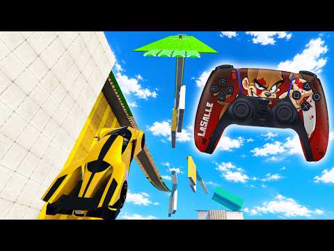 COURSE SANS TOUCHER LA MANETTE LA PLUS DINGUE DE GTA 5 !