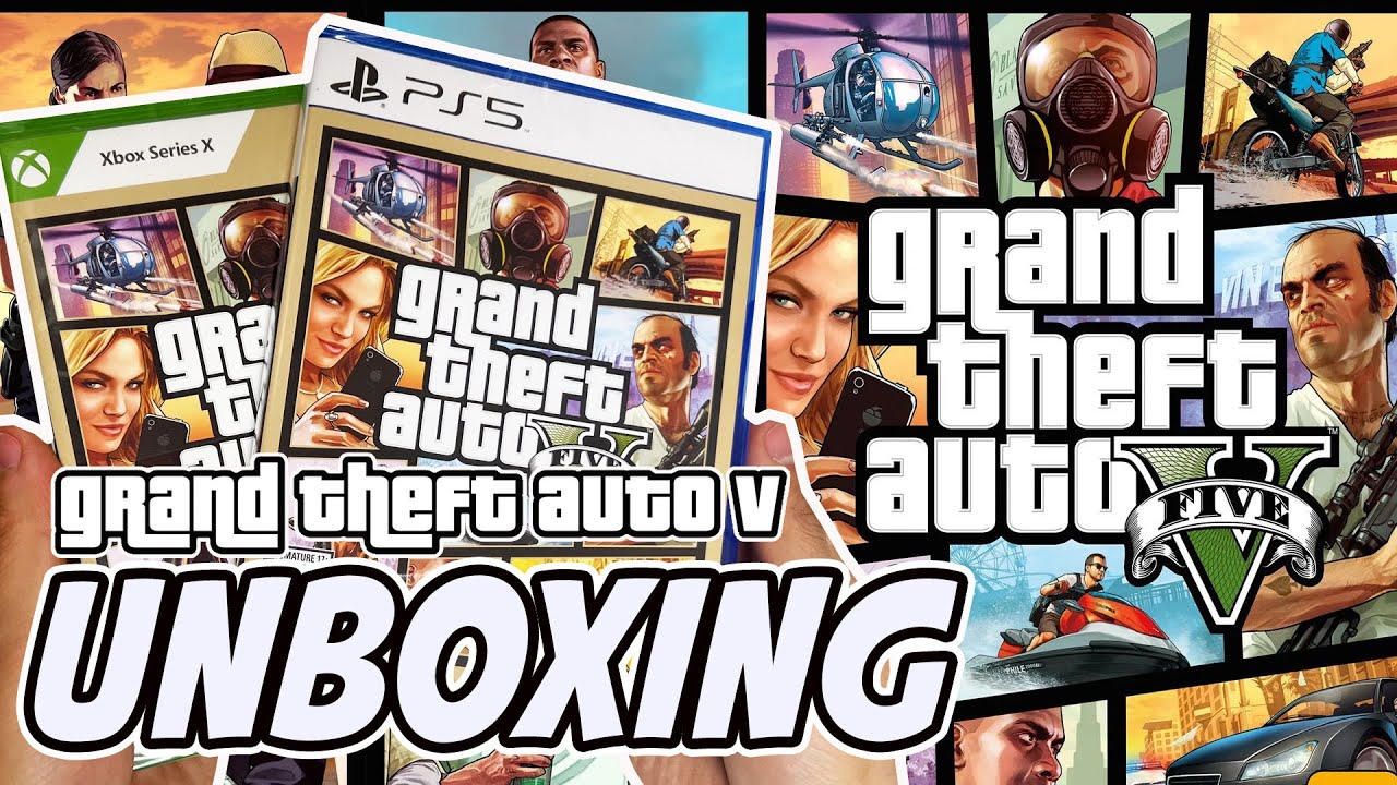 GTA V (PS5/XSX) Unboxing 