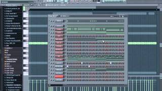 TUTORIAL: HOW TO MAKE A DIRTY SOUTH BEAT, TRAP BEAT IN FL STUDIO 10, FL STUDIO 12