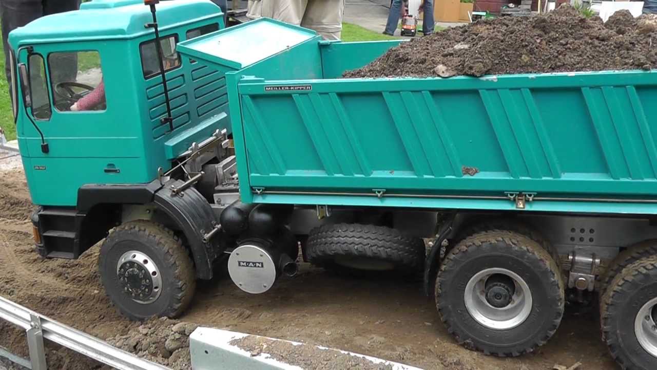 BIG RC CONSTRUCTION, HEAVY RC MACHINES! RC LIVE ACTION TOYS - YouTube