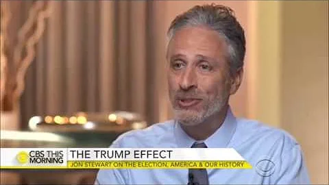 Jon Stewart on President elect Trump, hypocrisy in America. the reaction