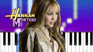 Hannah Montana - Make Some Noise (Piano Tutorial) @pianonikki8020