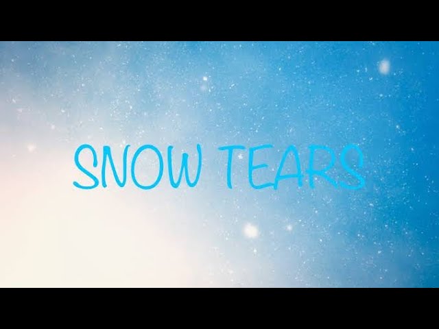 KinKi Kids SNOW TEARS 歌ってみた class=