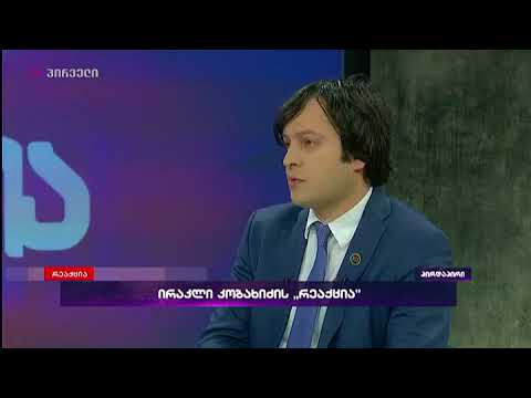ირაკლი კობახიძე რეაქციაში