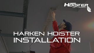 Harken Hoister Installation