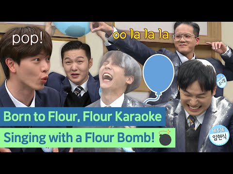 BTOB is singing with Flour Bomb!💣