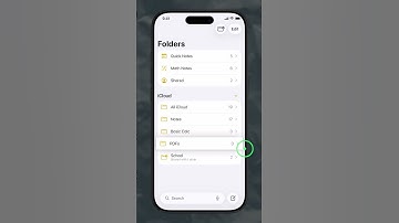 CREATE FOLDERS & SUB-FOLDERS in Notes on iPhone | iOS 26 QUICK Guide