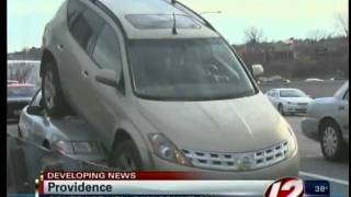 State Police car involved in highway crash