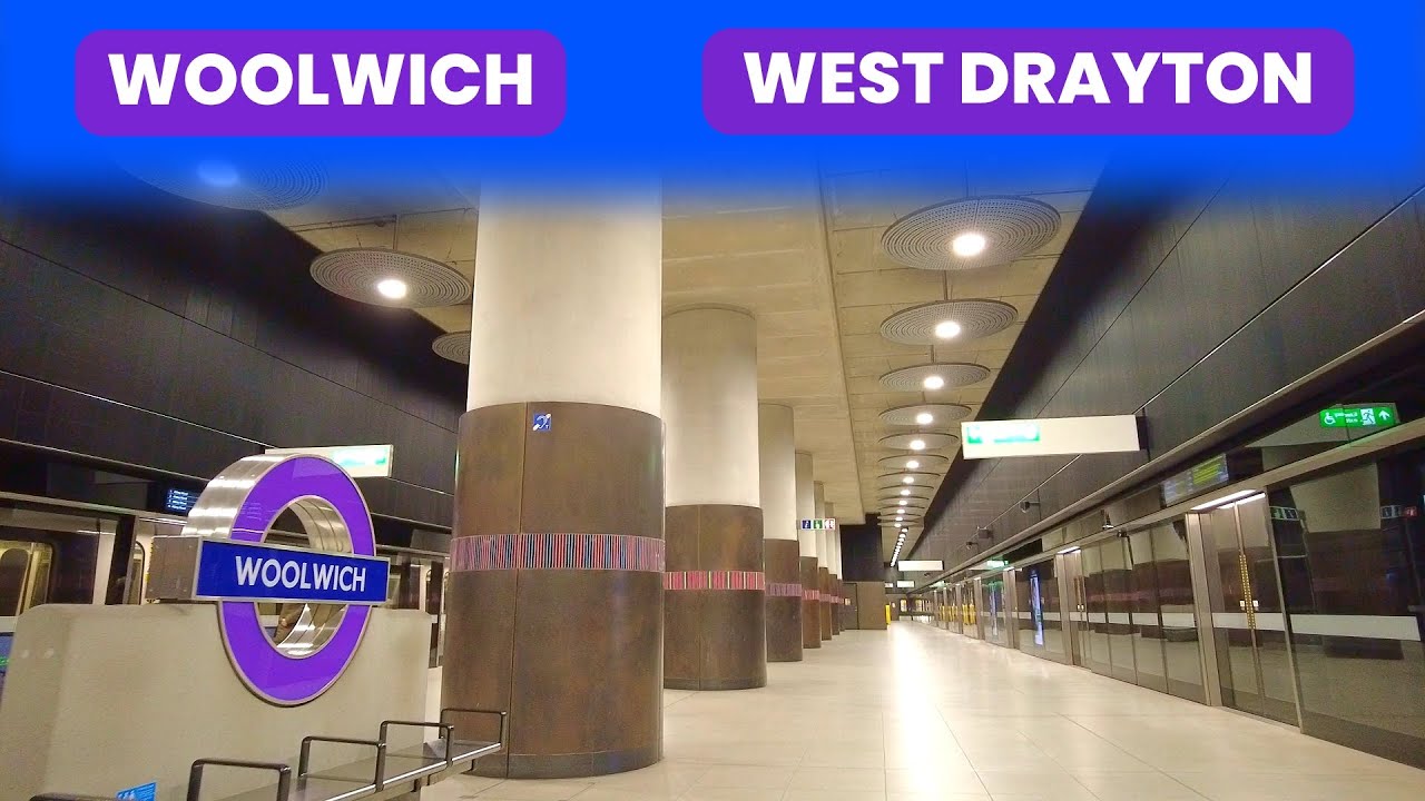 First Person Journey: Woolwich to West Drayton 🚆 | Elizabeth Line Journey | London Rail