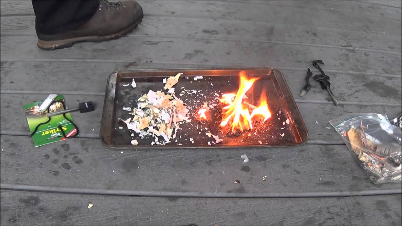 Ferro Rods Firesteel VS Coglans YouTube