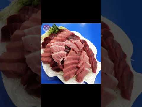 생참치 1접시가 49,000원?? ㅁㅊ 가성비 85Kg 생참치 #Shorts