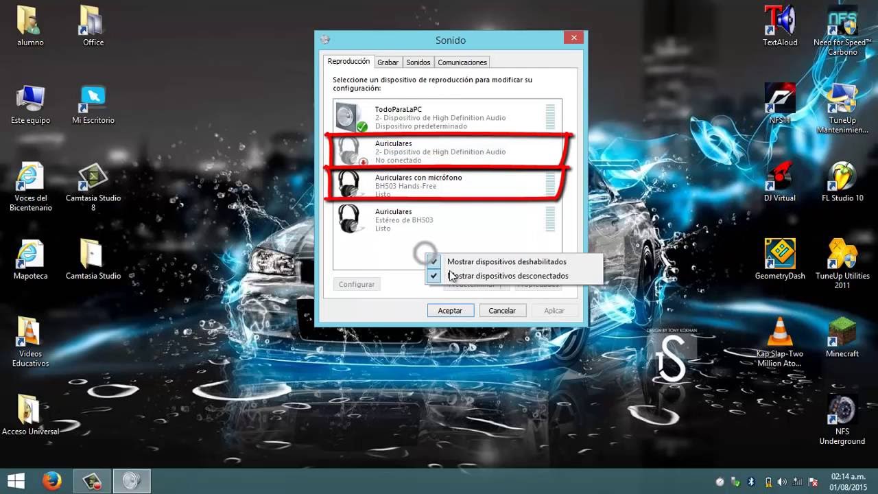 conectar auriculares bluetooth a pc windows 7