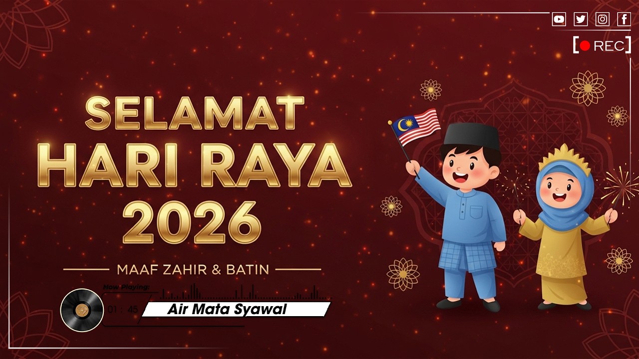LAGU RAYA TERBAIK 2026 🎊 Trending & Pilihan Ramai Sepanjang Zaman 🌺 ...