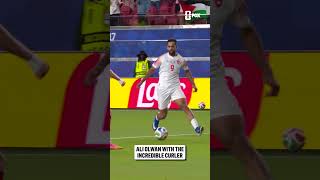 Ali Olwan finds the equalizer for Jordan 🇯🇴