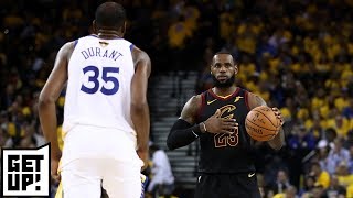 Get Up! reacts to LeBron James dropping 51 points on Kevin Durant, Warriors in Game 1 | Get Up| ESPN