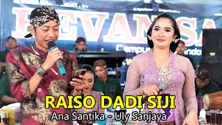 RAISO DADI SIJI DUET SAK JOSS'SE ANNA SANTIKA Feat ULY SANJAYA - CAMPURSARI REVANSA - CNR AUDIO