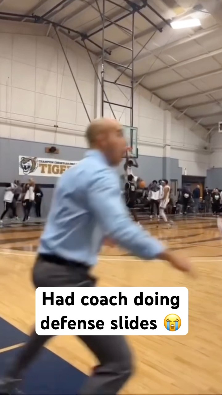 Coach was so HYPED he got on defense ? #shorts