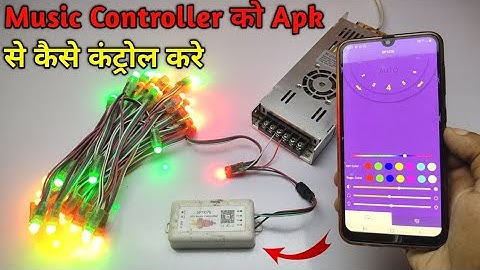 How To Use Music Controller SP107E On Pixel led Full Details With Connections | Creative GS