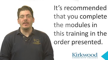 CBE Instructor Training Orientation Video