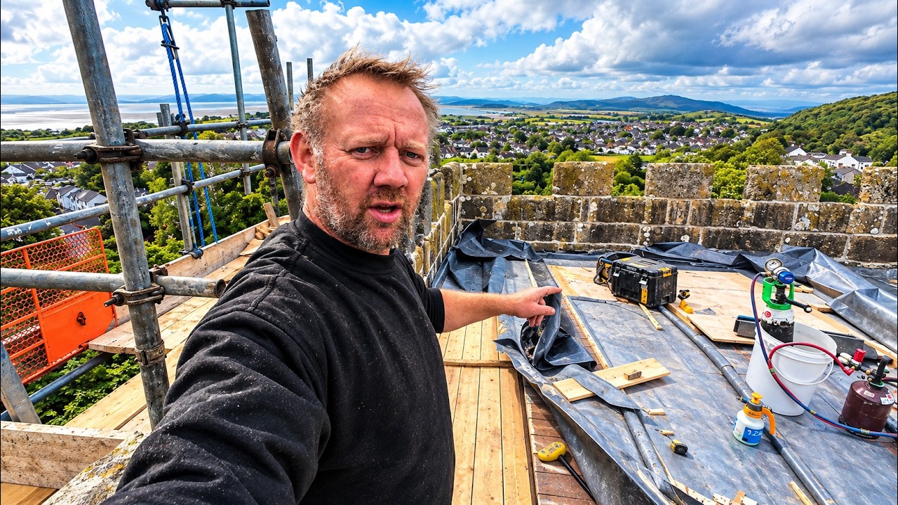 We thought we knew what we were getting into with this church tower restoration…We were wrong.What started as a leadwork renewal quickly turned into a much bigger job when we opened up the roof and found extensive rotten timber, collapsed boarding, failed drainage and some seriously old workmanship hiding underneath.And then we found something even better…1904.Names and dates had been written into the original timber, giving us a little glimpse into the people who worked on this tower more than a century ago.In this video we take you through the restoration from the first rotten bay through to the completed roof and gutters.We replace the failed timber and boarding, rebuild the roof structure, form and install the new lead bays, improve the drainage falls, renew the outlets and flashings, and finish everything off ready for another generation.There were plenty of surprises along the way — including some timber that was basically nothing but mulch!The finished result looks absolutely brilliant.If you enjoy traditional roofing, leadwork, historic building restoration and seeing old buildings brought back to life, make sure you subscribe.And let us know in the comments:Would you have left the 1904 markings visible?#RoofRestoration #Leadwork #ChurchRestoration