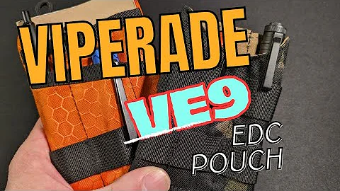 VE9 | Viperade VE Series EDC Pouches Explained: Episode 5. @Viperadeedc