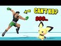 Super Smash Bros. Ultimate - Who Can't KO at 999%?